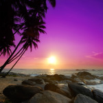 Sunrise on Sri Lanka