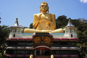 Golden Temple in Dambulla