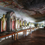 Lod Buddha Statues in Dambulla Rock Temple