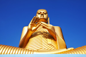 Lord Buddha Statue at Golden Temple, Dambulla