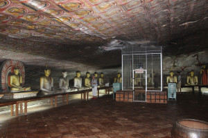 Lord Buddha Statues at Dambulla Cave Temple